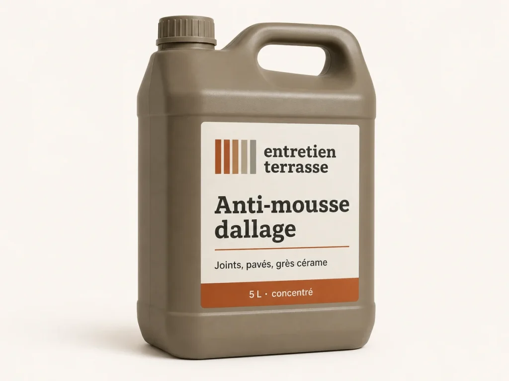 Bidon de 5 L d'anti-mousse concentré pour dallage