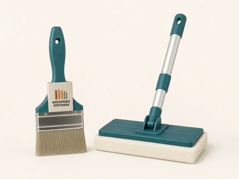 Spalter de 15 cm et patin applicateur de 25 cm pour saturateur