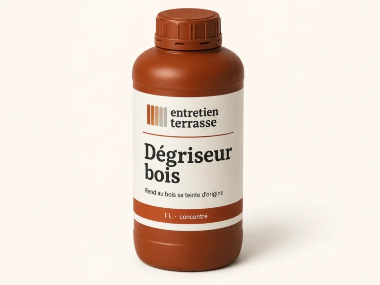 Flacon de 1 L de dégriseur pour terrasse en bois