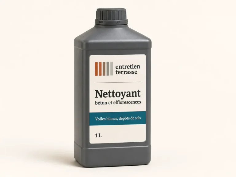 Flacon de 1 L de nettoyant béton anti-efflorescences