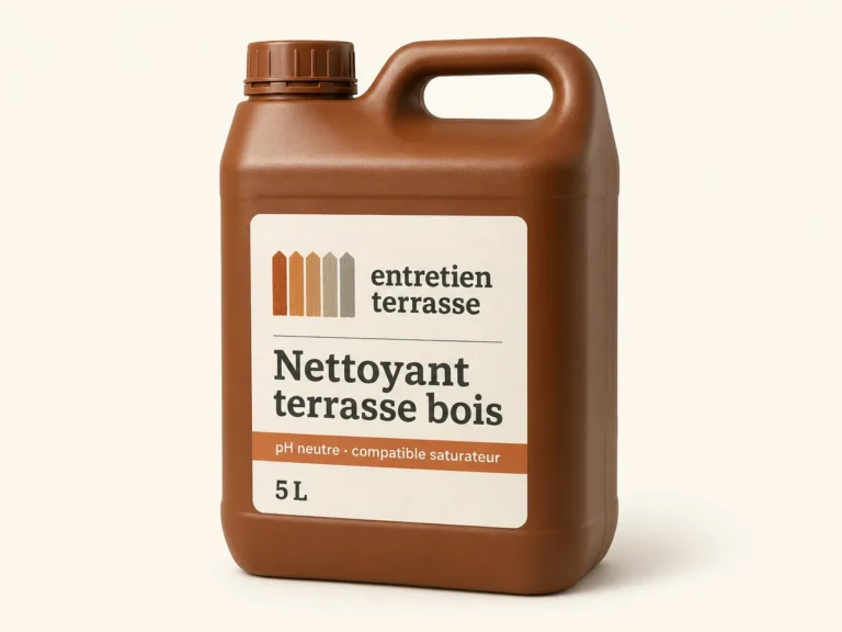 Bidon de 5 L de nettoyant doux pour terrasse en bois