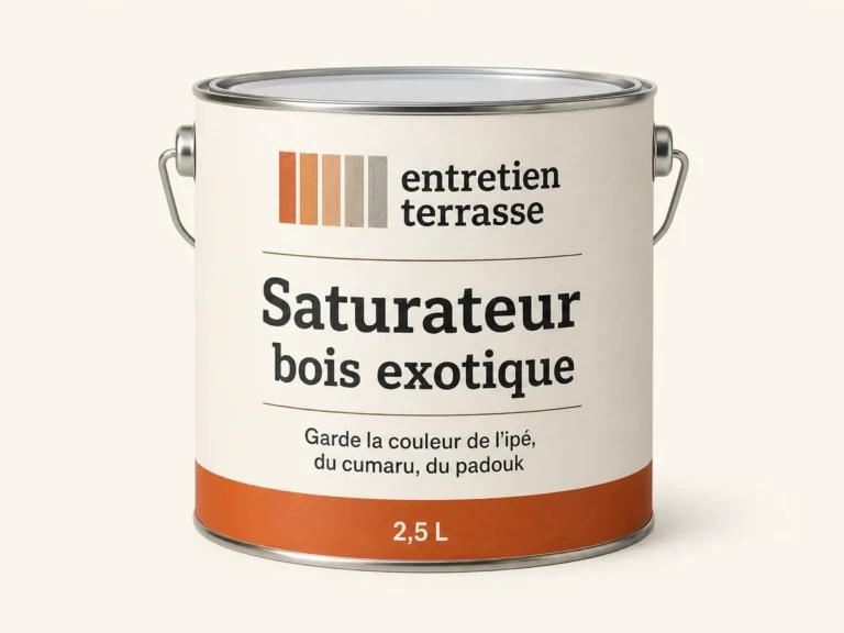 Pot de 2,5 L de saturateur pour bois exotique