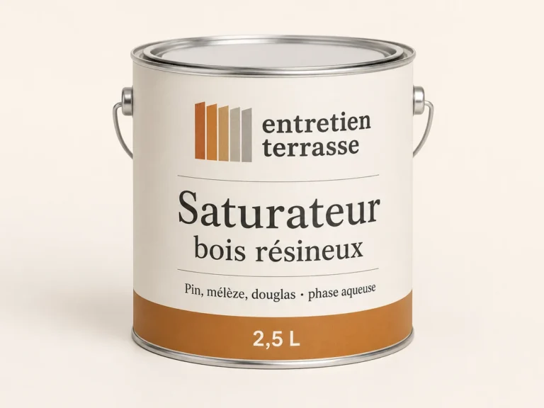 Pot de 2,5 L de saturateur pour bois résineux